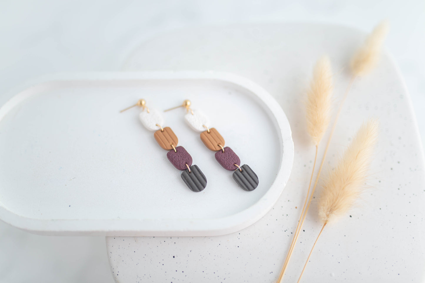 Clay Earrings | Autumn Dangles | Autumn Edit