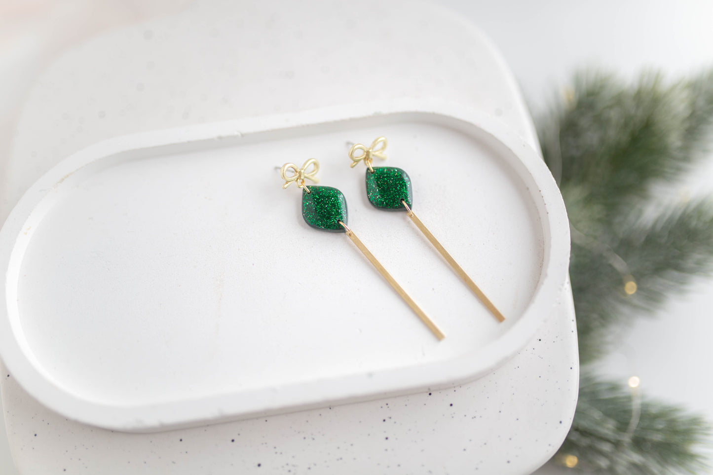 Clay Earrings | Merry+Bright Simple Dangles | Merry+Bright Collection