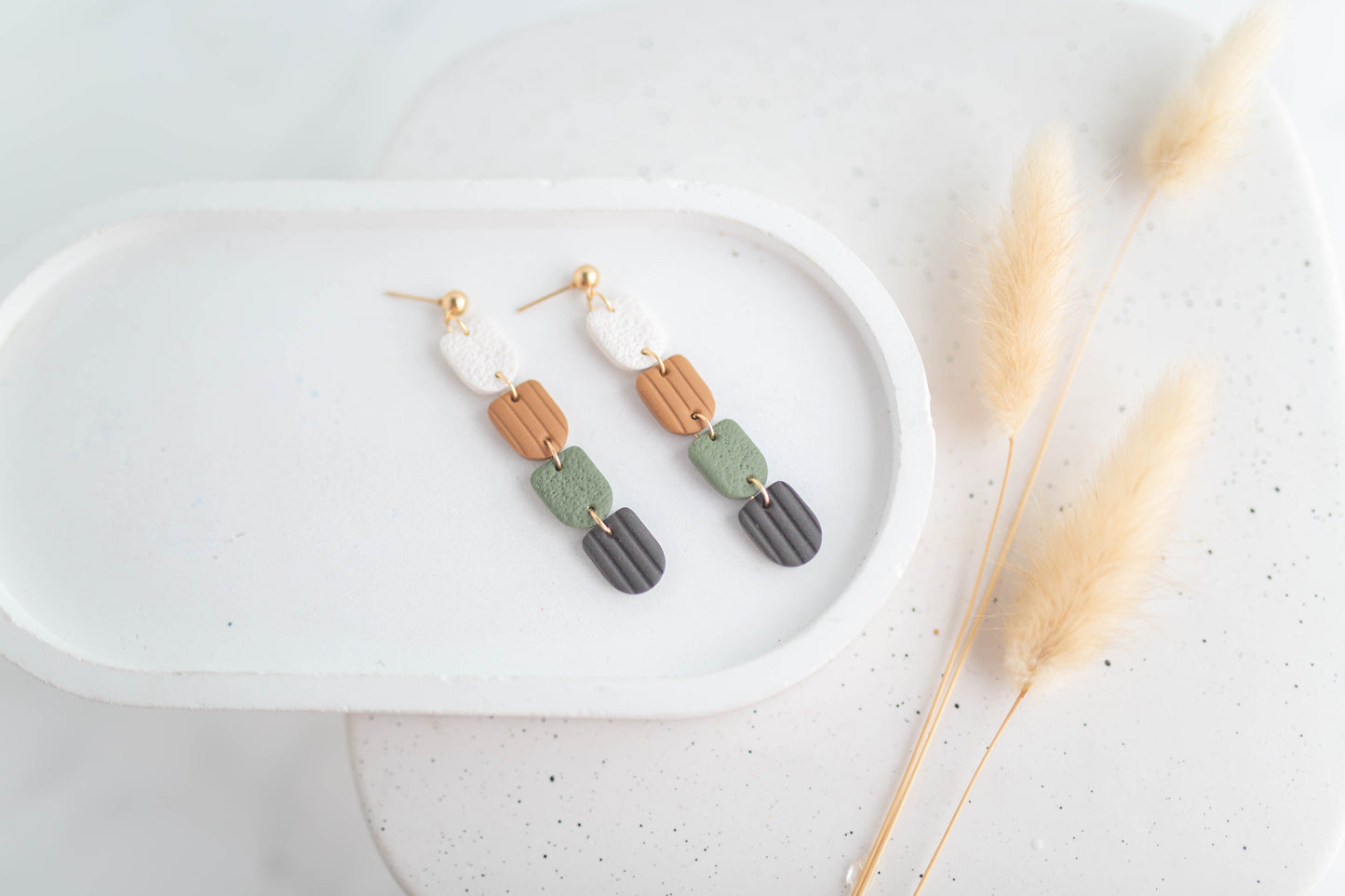 Clay Earrings | Autumn Dangles | Autumn Edit