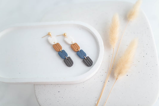 Clay Earrings | Autumn Dangles | Autumn Edit