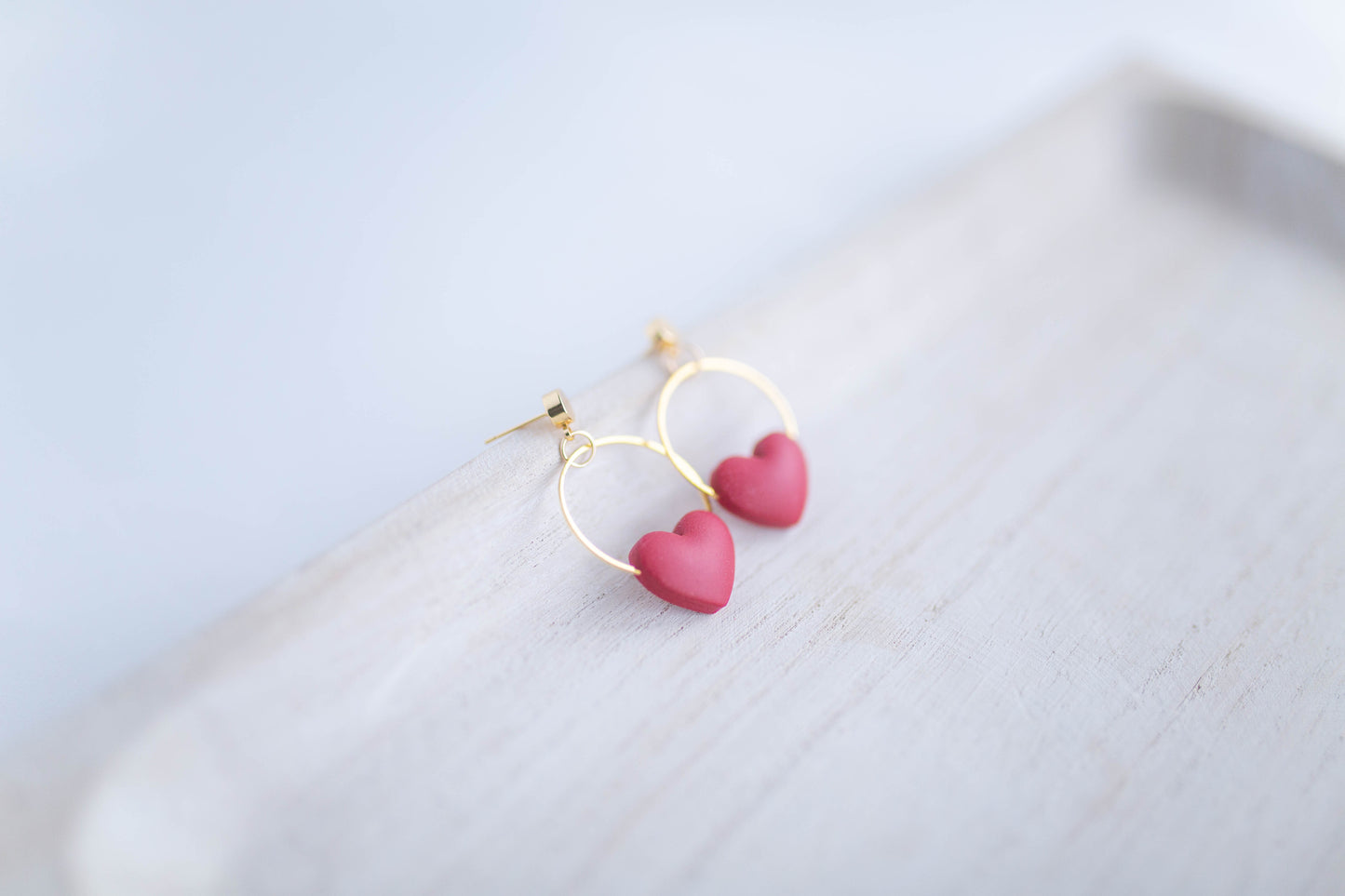 Clay Earrings | Pillow Hearts | Lover Era Collection