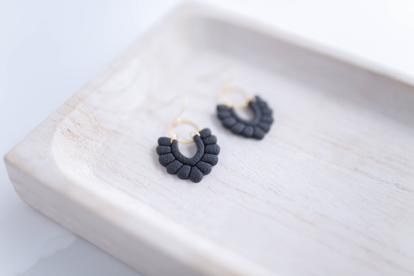 Clay Earrings | Scallop Dangles | Lover Era Collection
