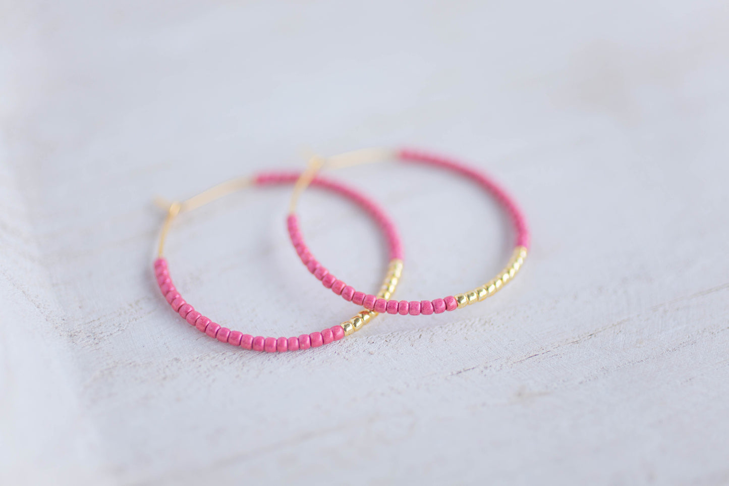 Beaded Earrings | Lover Hoops | Lover Era Collection