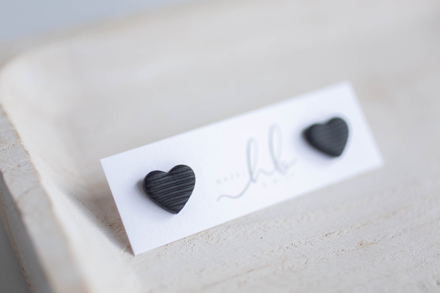 Clay Earrings | Heart Studs | Lover Era Collection