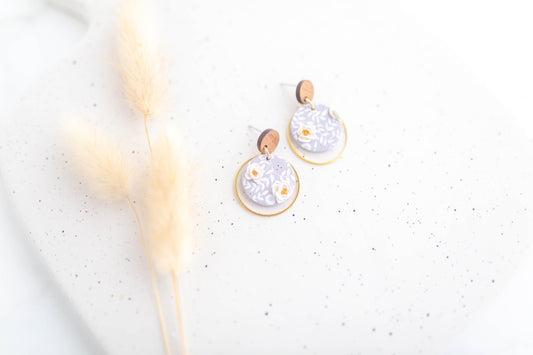 Clay Earring | Floral Dainty Drops| Mother's Day Collection