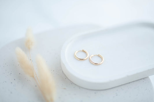 Simple Earrings | Simply Circle Huggies | Simply Spring Collection