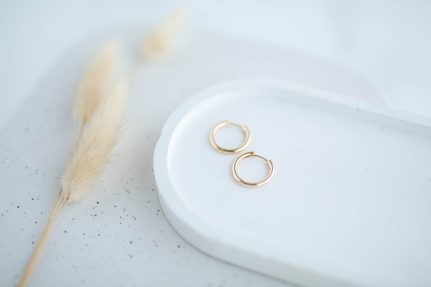 Simple Earrings | Simply Circle Huggies | Simply Spring Collection