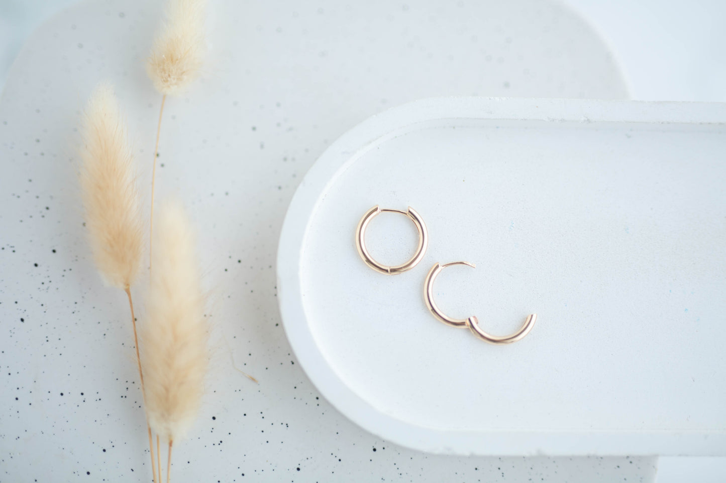 Simple Earrings | Simply Circle Huggies | Simply Spring Collection