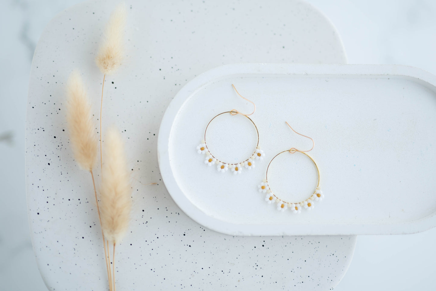 Beaded Earrings | Simply Daisy Dangles | Simply Spring Collection
