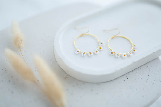 Beaded Earrings | Simply Daisy Dangles | Simply Spring Collection