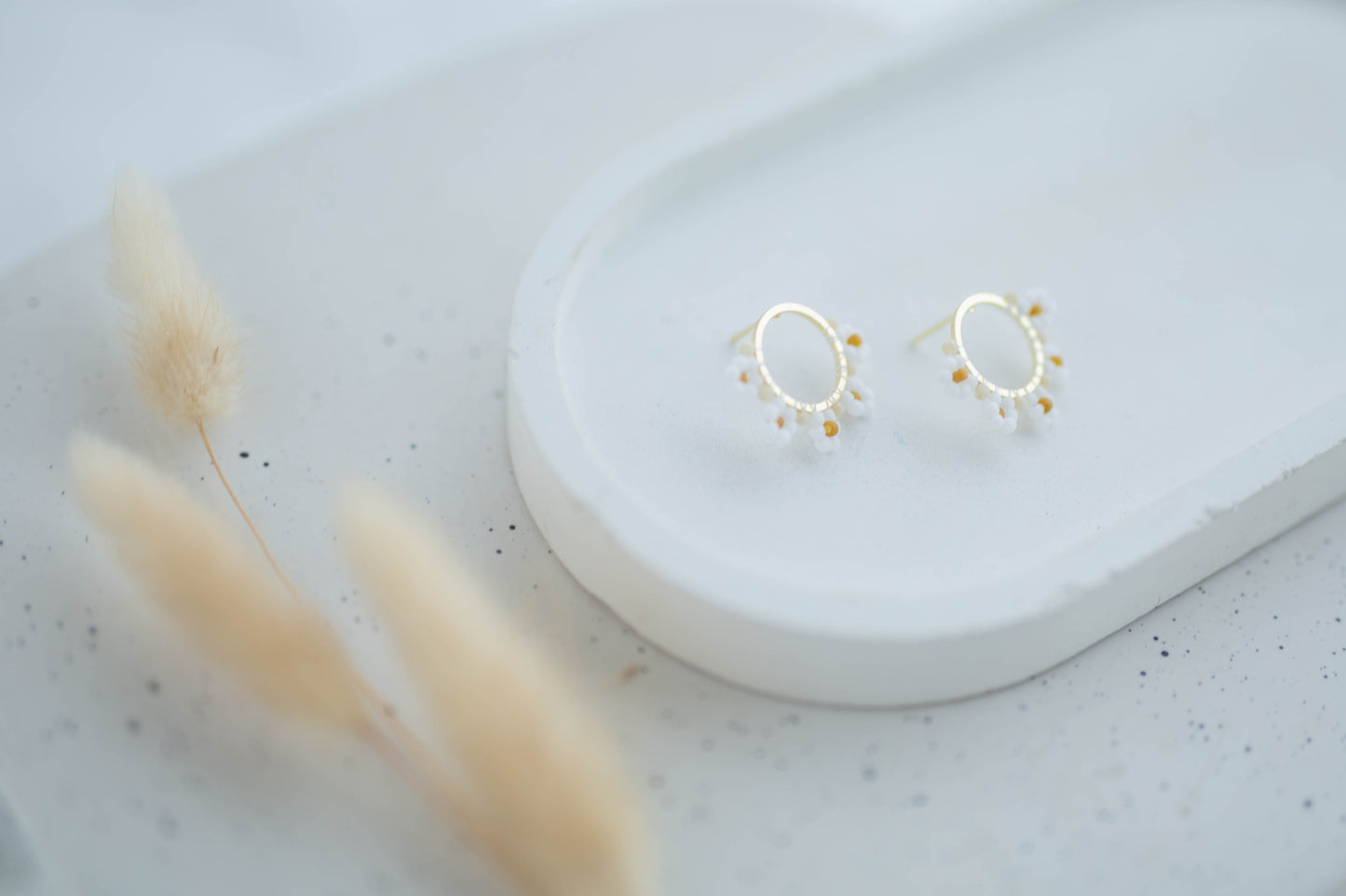 Beaded Earrings | Simply Daisy Studs | Simply Spring Collection