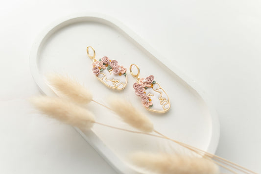 Clay earring | gloria | spring collection