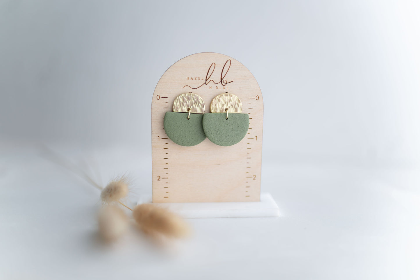 Clay earring | tera-cotta + simple | Southwest Collection