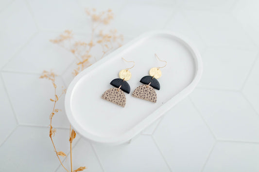 Clay earring | Wild Tiered Dangles | Wild Collection