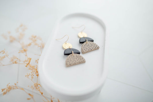 Clay earring | Wild Tiered Dangles | Wild Collection
