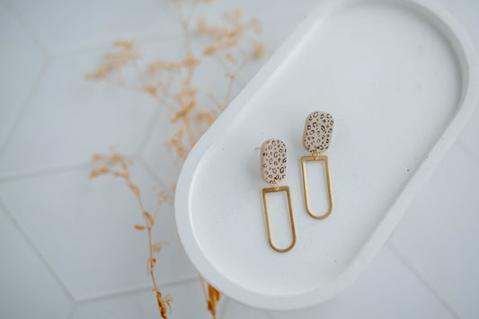 Clay earring | Wild Simple Dangles | Wild Collection