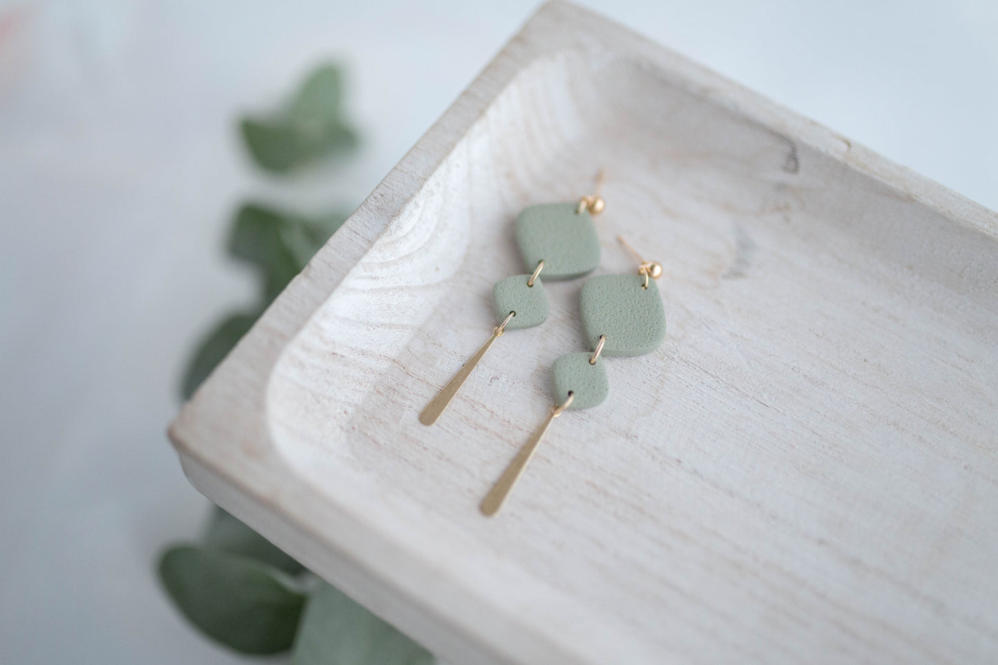 Clay earring | Drop Dangles | Garden Collection