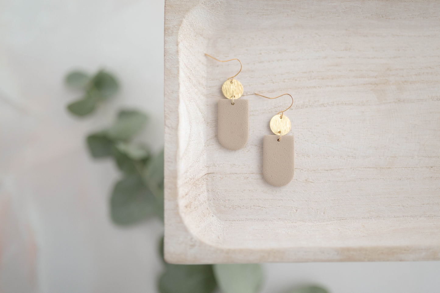 Clay earring | Simple Dangles | Garden Collection
