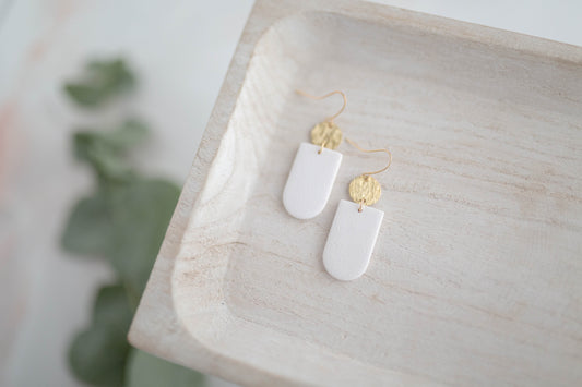 Clay earring | Simple Dangles | Garden Collection