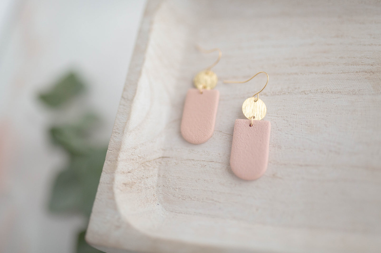Clay earring | Simple Dangles | Garden Collection
