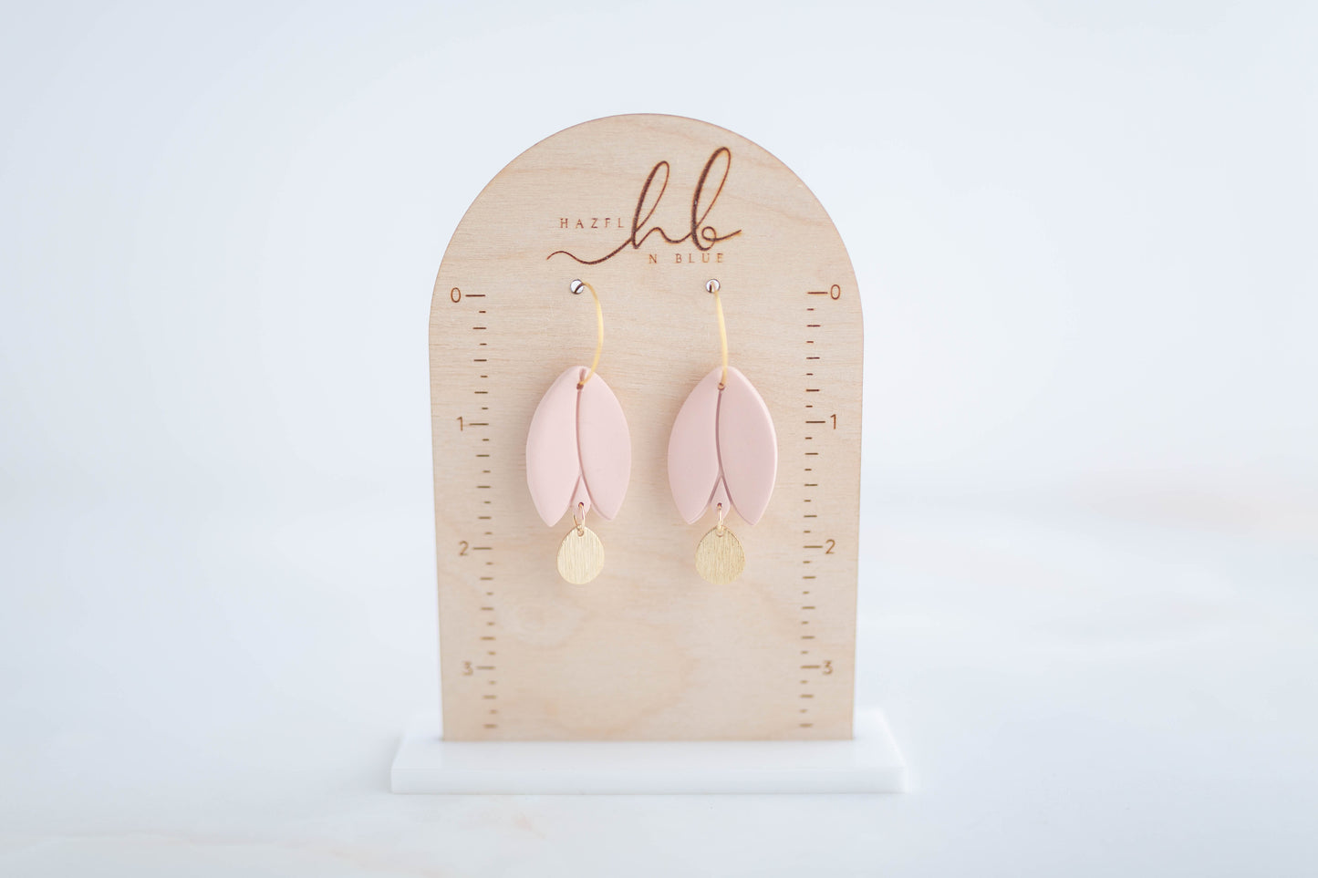 Clay earring | Tulip Hoops | Garden Collection