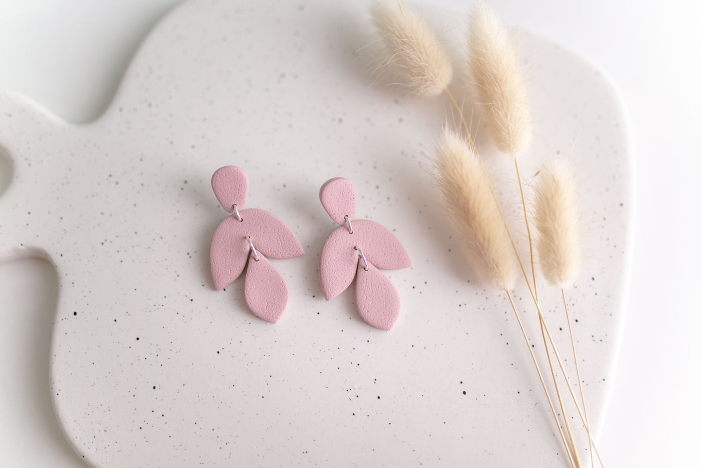 Clay earring | Leaf Dangles | Fall Collection