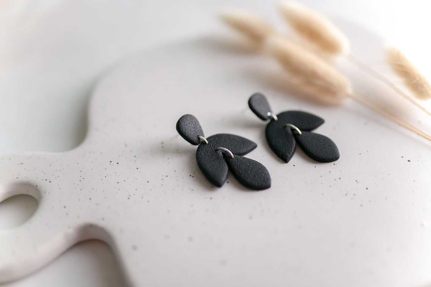 Clay earring | Leaf Dangles | Fall Collection