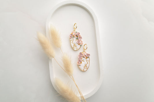 Clay earring | gloria | spring collection